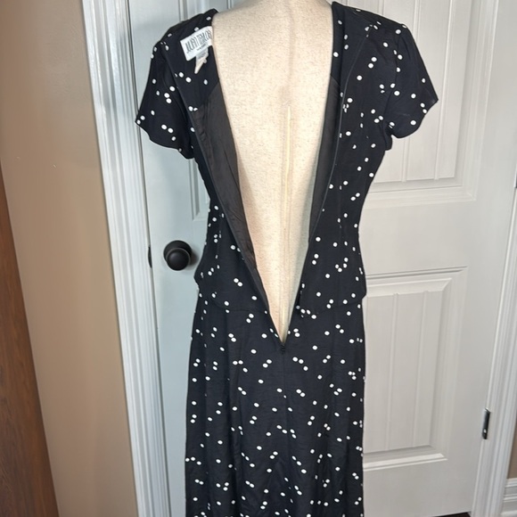 JulianTaylor Polka Dot  Dress Sz 10 - Picture 7 of 12